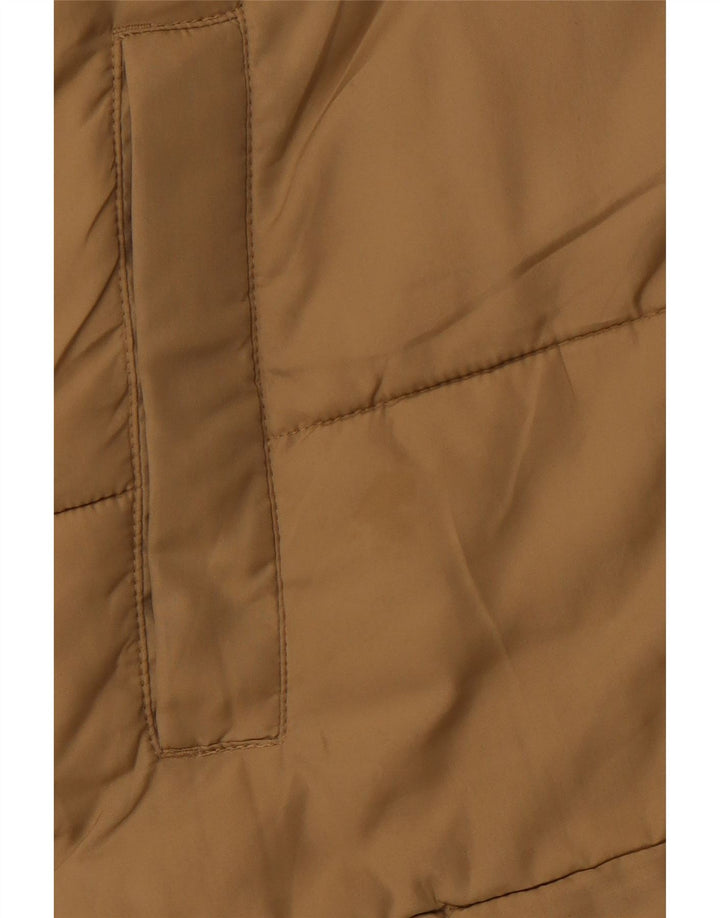 Jack & Jones Herren-Jacke mit Kapuze, gepolstert, UK 42, XL, Beige, Polyester