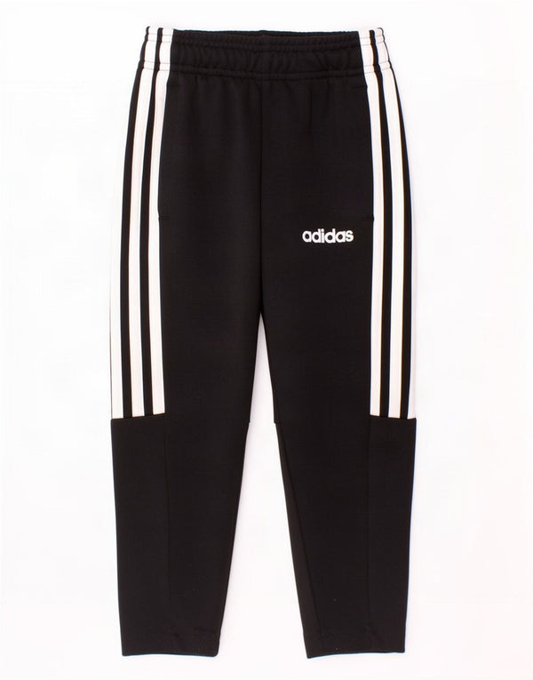 Adidas Jungen Climalite Trainingshose 2–3 Jahre, schwarzes Polyester
