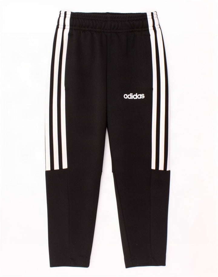 Adidas Jungen Climalite Trainingshose 2–3 Jahre, schwarzes Polyester