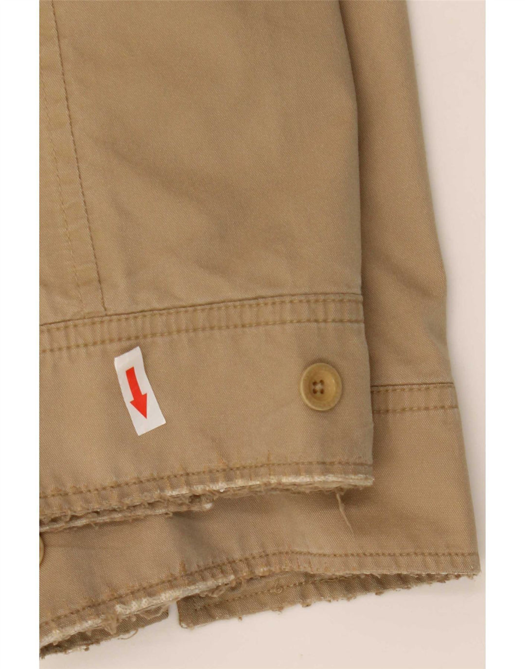Timberland Herren Bomberjacke UK 44 2XL Beige Baumwolle