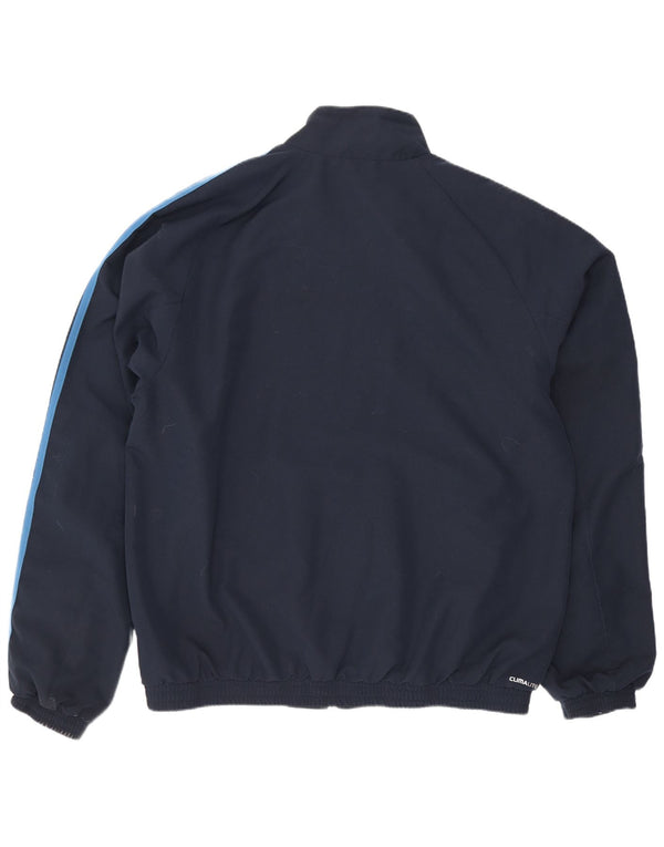 Adidas Herren Clima 365 Trainingsanzug Top Jacke Große Marineblau Polyester Sport