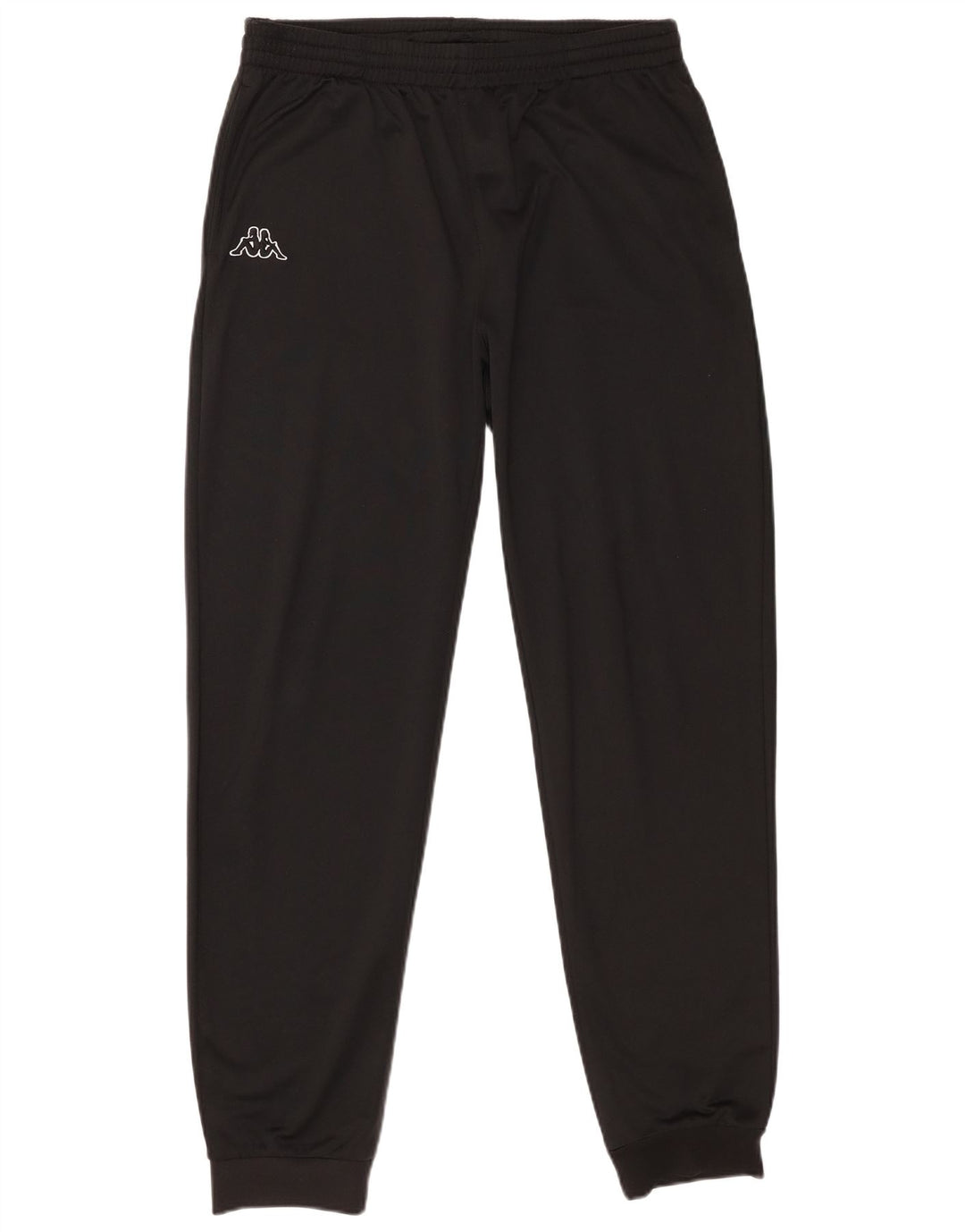 Kappa Herren-Trainingshose, Jogginghose, Größe L, Schwarz, Polyester