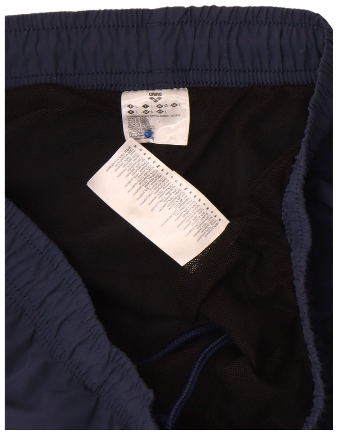 Arena Herren-Sportshorts, groß, marineblau, Polyester