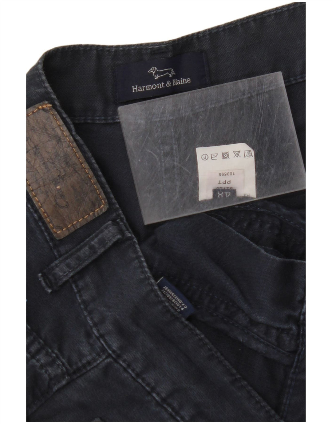 HARMONT & BLAINE Herren Freizeithose IT 48 Medium W32 L30 Marineblau