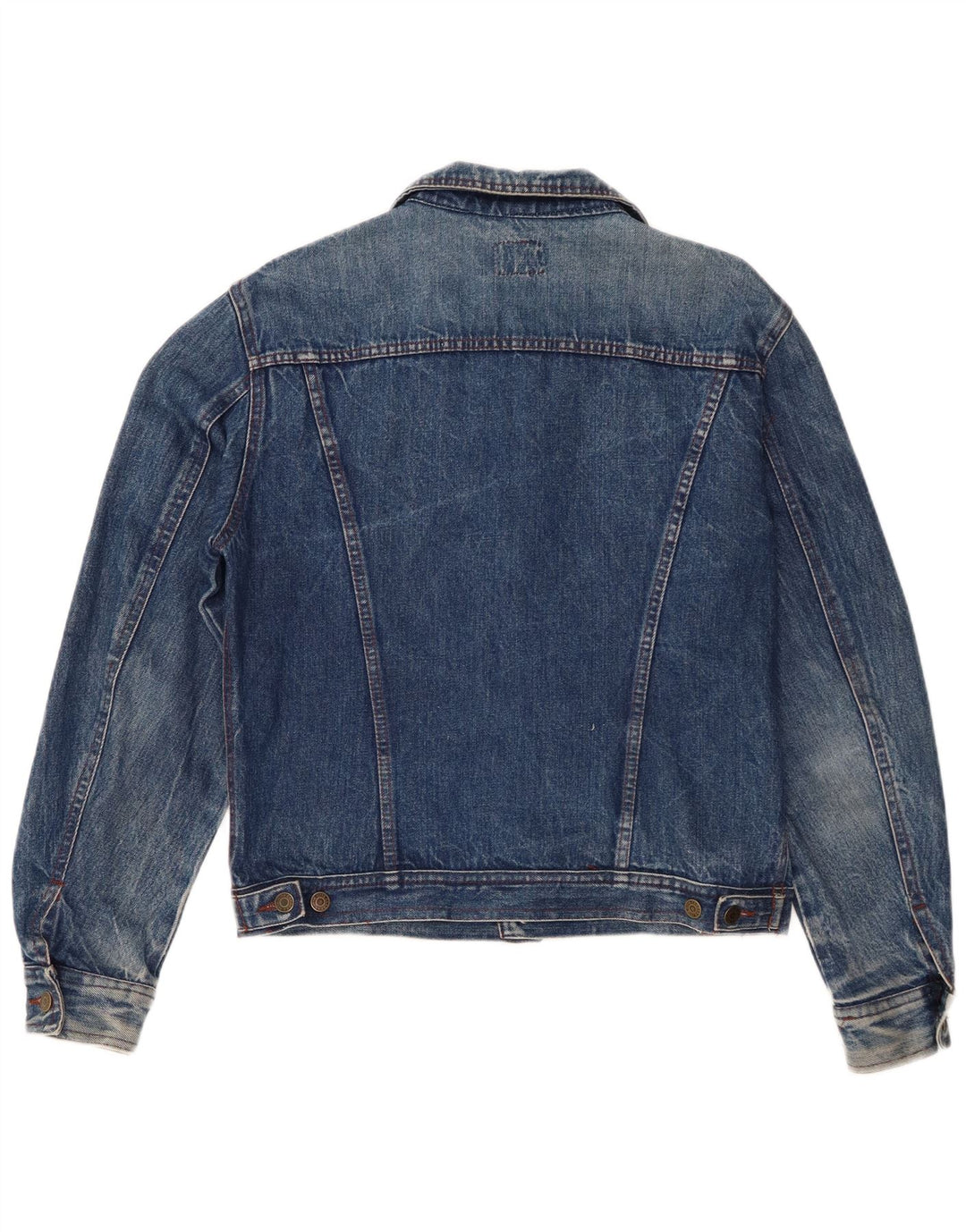 Carrera Damen Jeansjacke UK 16 Große blaue Baumwolle