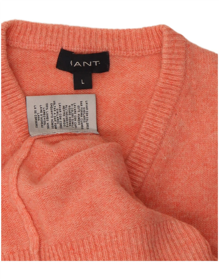 Gant Herren Weste Tank Top Große rosa Wolle