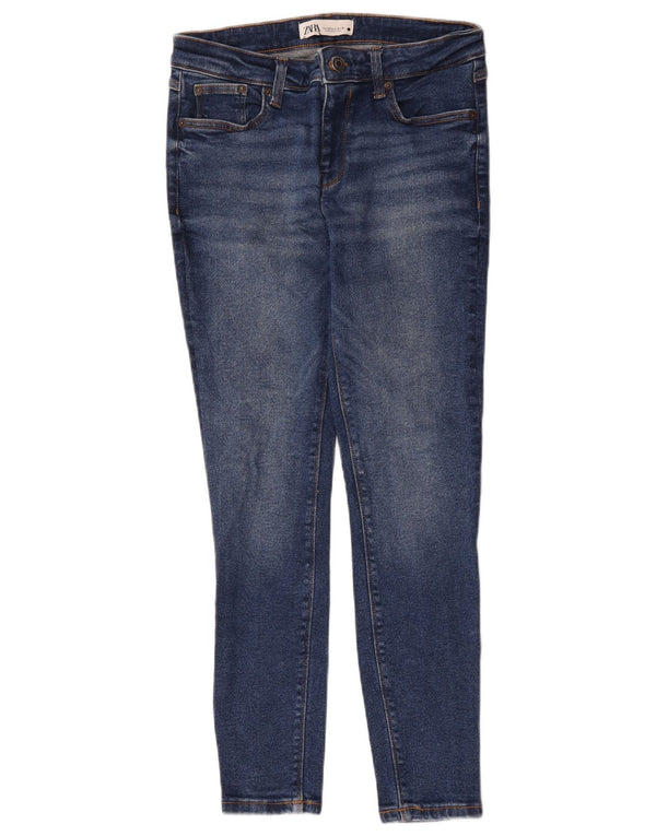 Zara Damen Skinny Jeans EU 40 Medium W30 L27 Blaue Baumwolle