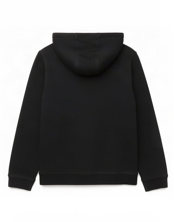 Nike Mädchen-Kapuzenpullover mit Reißverschluss, 8–9 Jahre, Größe S, Schwarz, Baumwolle
