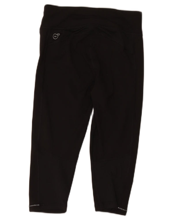Puma Damen Capri-Trainingshose, UK 10, Größe S, Schwarz, Polyester