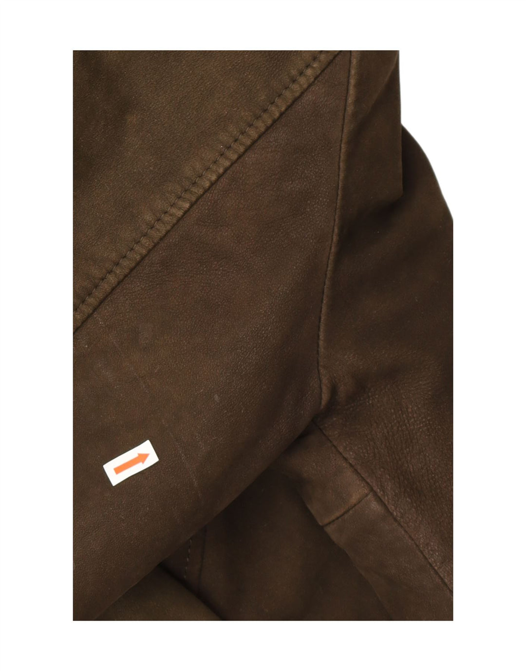Scotch & Soda Herren Wildlederjacke UK 40 Large Khaki Leder