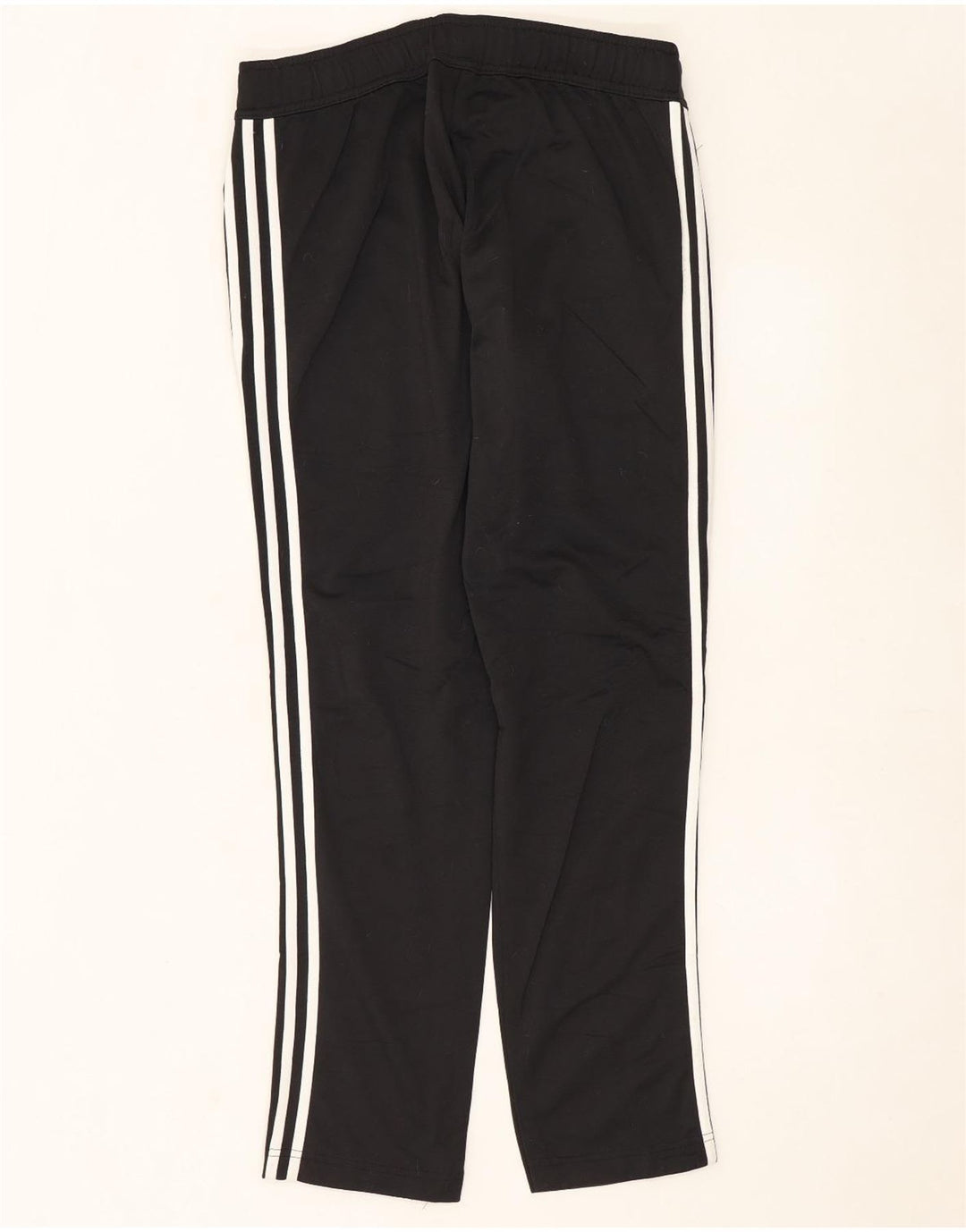 Adidas Damen-Trainingshose UK 12/14 Mittelschwarzes Polyester