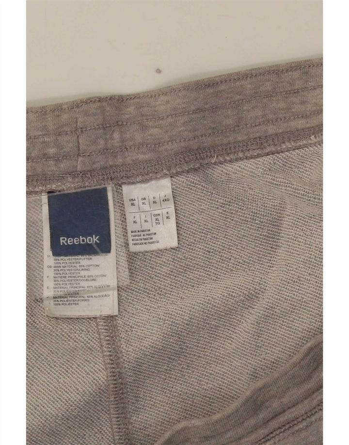Reebok Herren Graphic Sport Shorts XL Grau Baumwolle