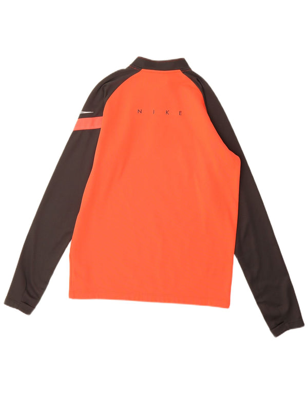 Nike Dri Fit Graphic Pullover-Trainingsanzug für Jungen, 12–13 Jahre, Größe L, Orange