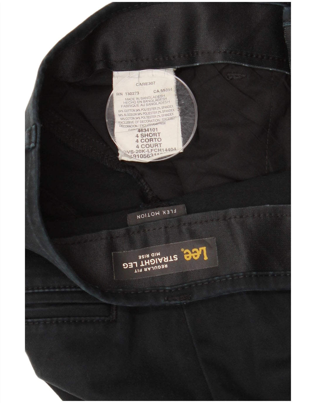 Lee Damen-Freizeithose mit mittelhohem Bund, US 4, Größe S, W30, L28, Marineblau