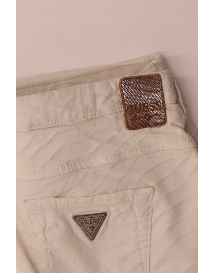 Guess Damen Skinny Jeans W30 L29 Off White