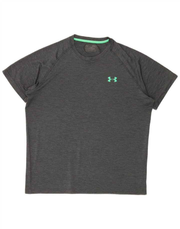 UNDER ARMOUR Herren T-Shirt Top Large Grau meliert