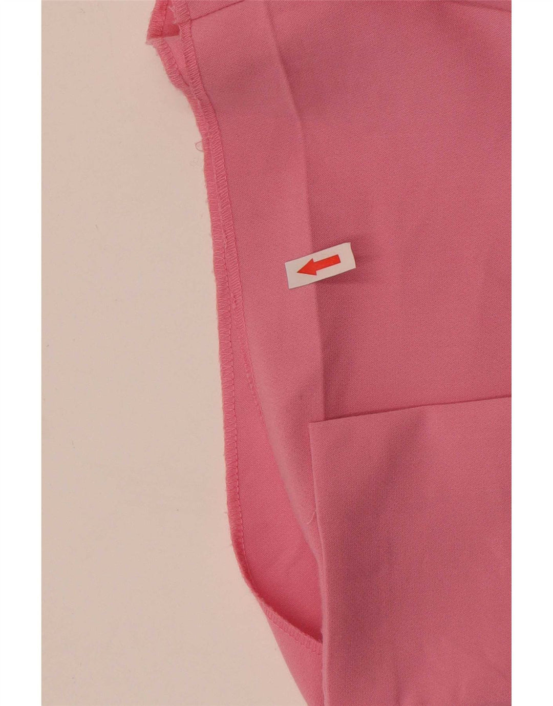 Zara Damen-Shorts mit hoher Taille, mittelgroß, W28, rosa, Polyester