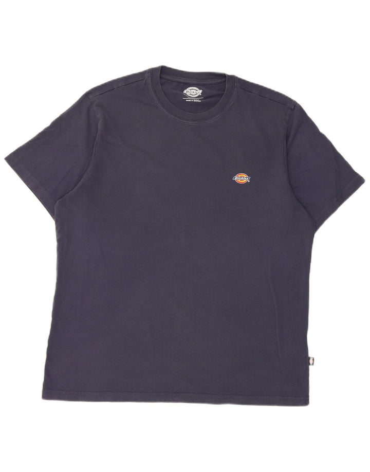 Dickies Herren-T-Shirt-Oberteil, mittelgroß, marineblau, Baumwolle