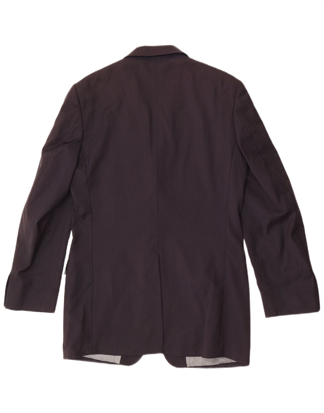 Marks & Spencer Herren-Blazer-Jacke, UK 38, mittlerer marineblauer Nadelstreifen