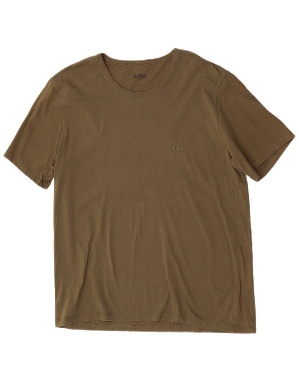 Hugo Boss Herren T-Shirt Top 2XL Khaki