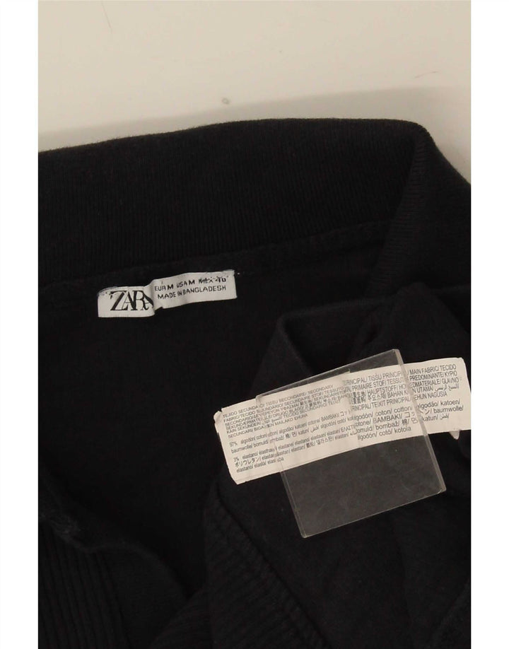 Zara Herren-Poloshirt, mittelmarineblaue Baumwolle