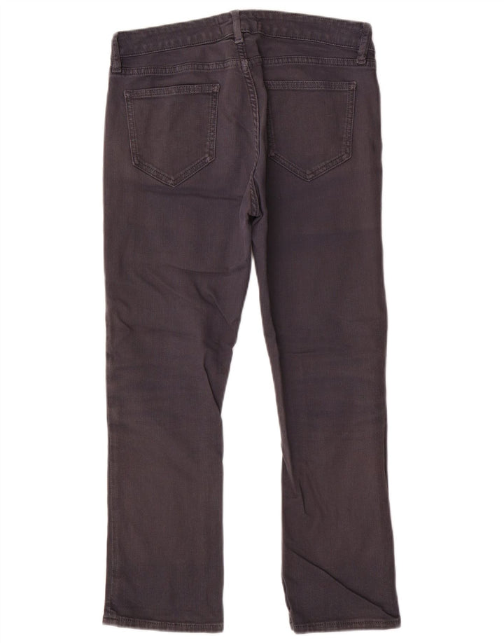 Fat Face Damen-Cropped-Jeans, UK 10, Größe S, W28, L23, Grau, Baumwolle