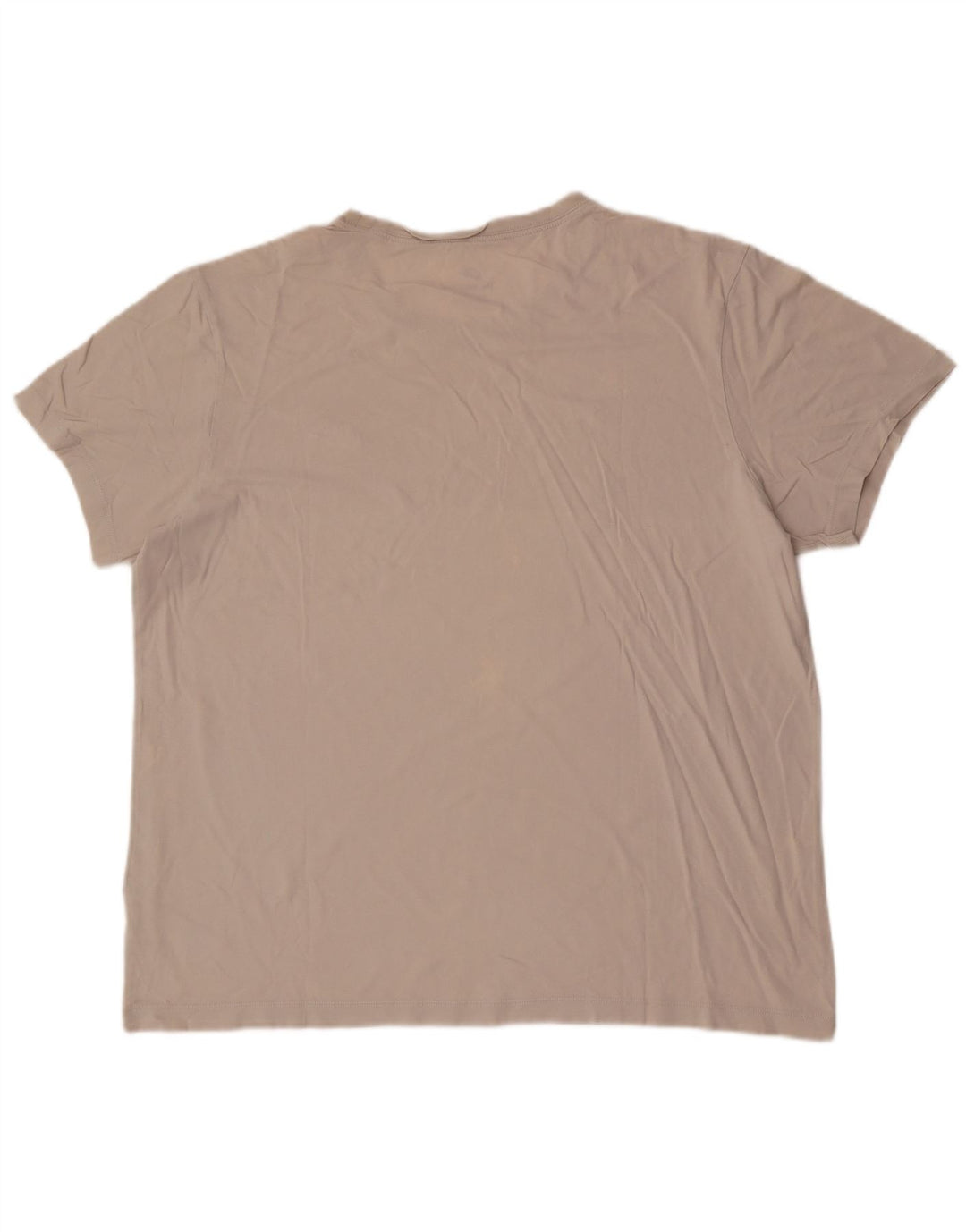 Nike Herren T-Shirt Top Large Beige Baumwolle