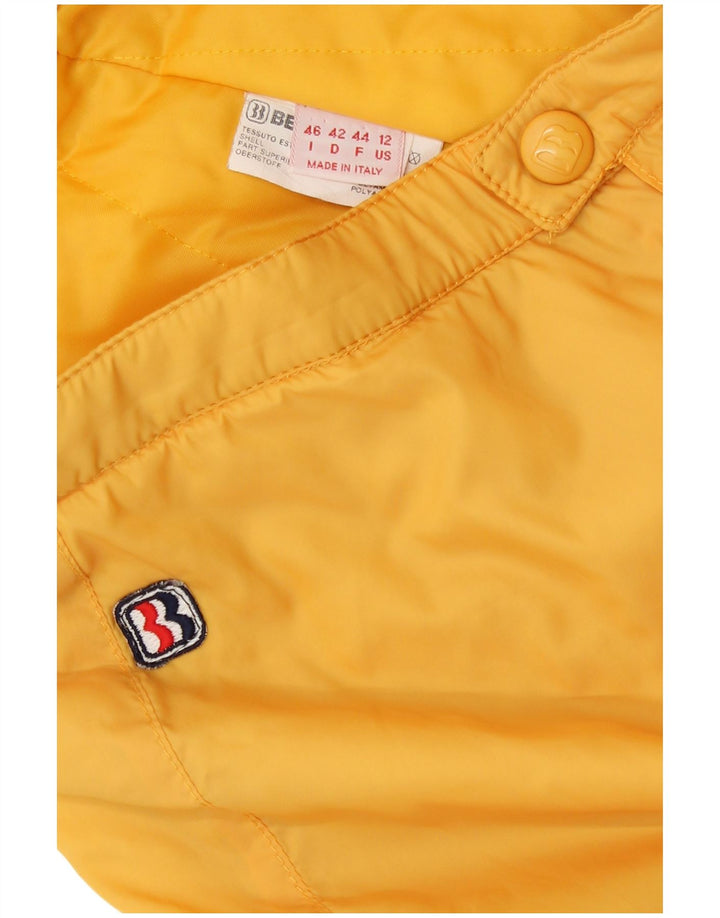 Belfe Damen-Skihose mit hoher Taille, IT 46, Größe L, Gelb, Polyamid