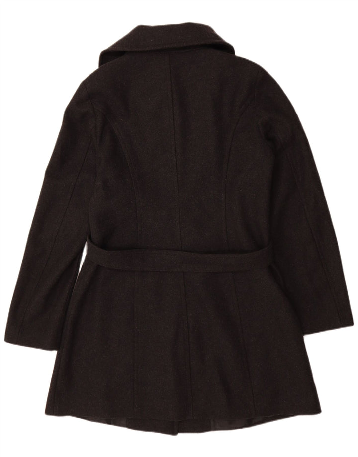 BENETTON Damen Mantel IT 46 Große graue Wolle