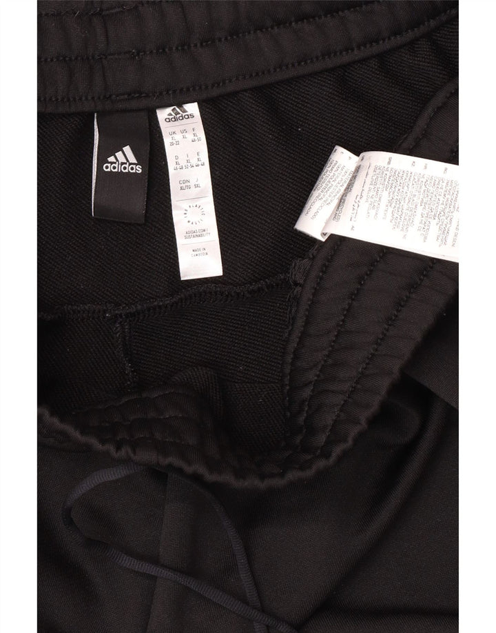 Adidas Damen Trainingshose Jogger UK 20/22 XL Schwarz Polyester
