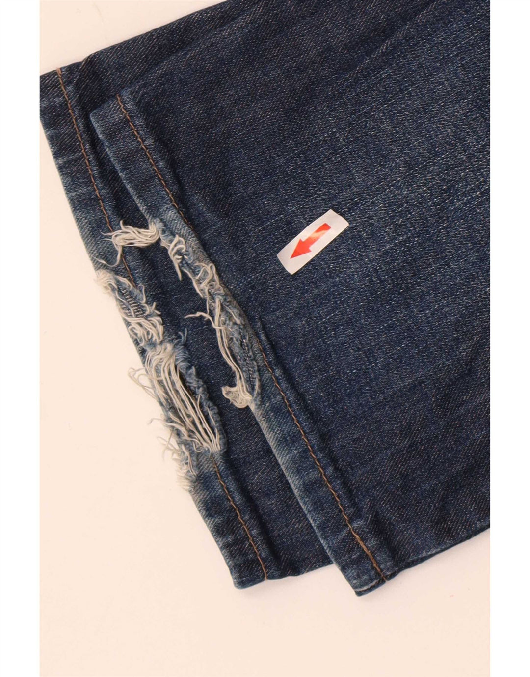 Wrangler Herren Texas Straight Jeans W36 L34 Blaue Baumwolle