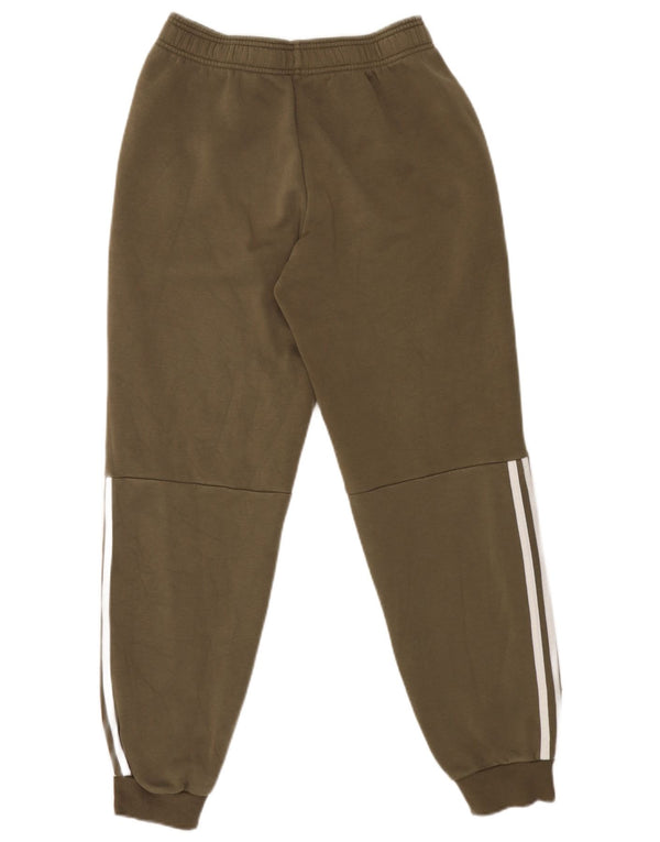 Adidas Jungen-Trainingshose, Jogginghose, 15–16 Jahre, Khaki, Colourblock-Baumwolle