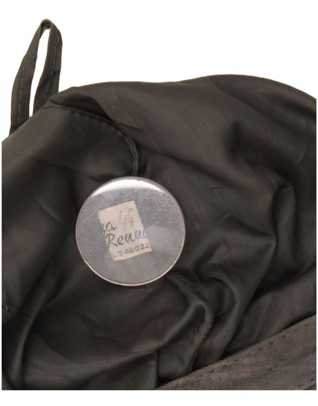 VINTAGE Damen Wildlederrock IT 44 W27 L26 Grau