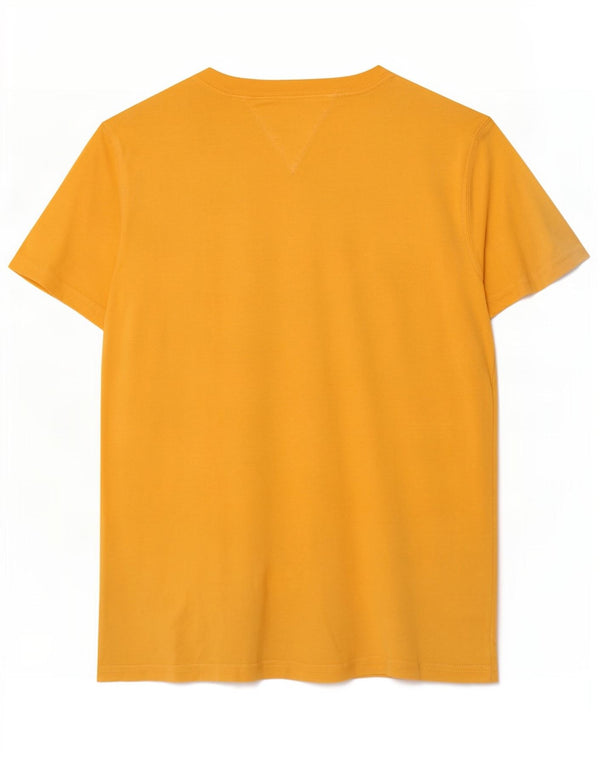 Tommy Hilfiger Jungen-T-Shirt mit Grafik, 13–14 Jahre, gelbe Baumwolle
