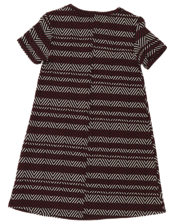 Zara Damen Trafaluc A-Linien-Kleid, Größe S, mehrfarbig, Chevron