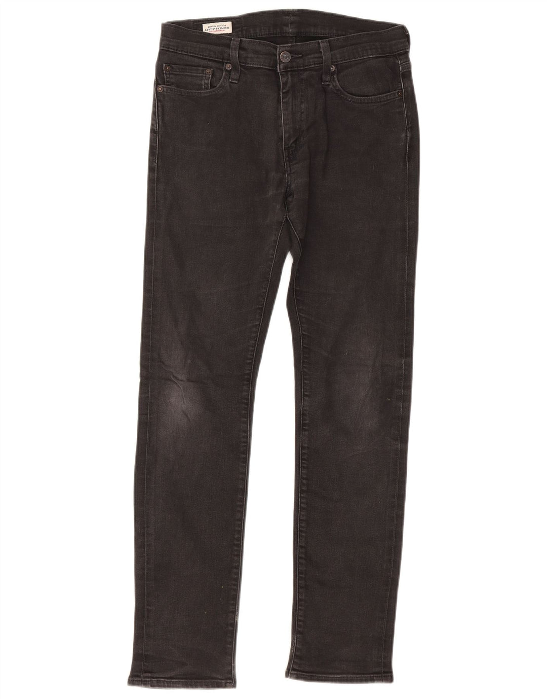 LEVI'S Womens 511 Slim Jeans  W30 L32 Black Cotton