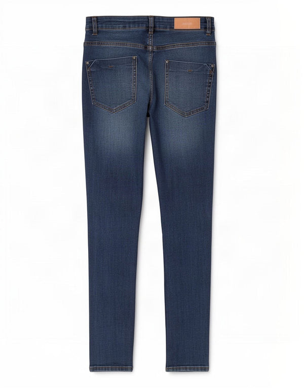 Zara Damen Skinny Jeans EU 38 Small W28 L27 Blaue Baumwolle