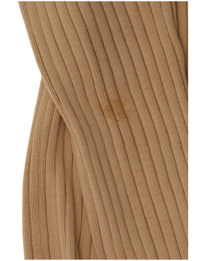 Sisley Herren-Cardigan-Pullover Mittelbeige