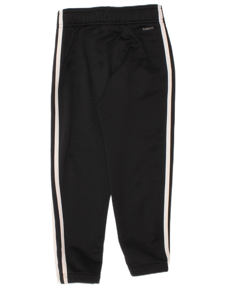 Adidas Jungen Climalite Trainingshose 5–6 Jahre, schwarzes Polyester
