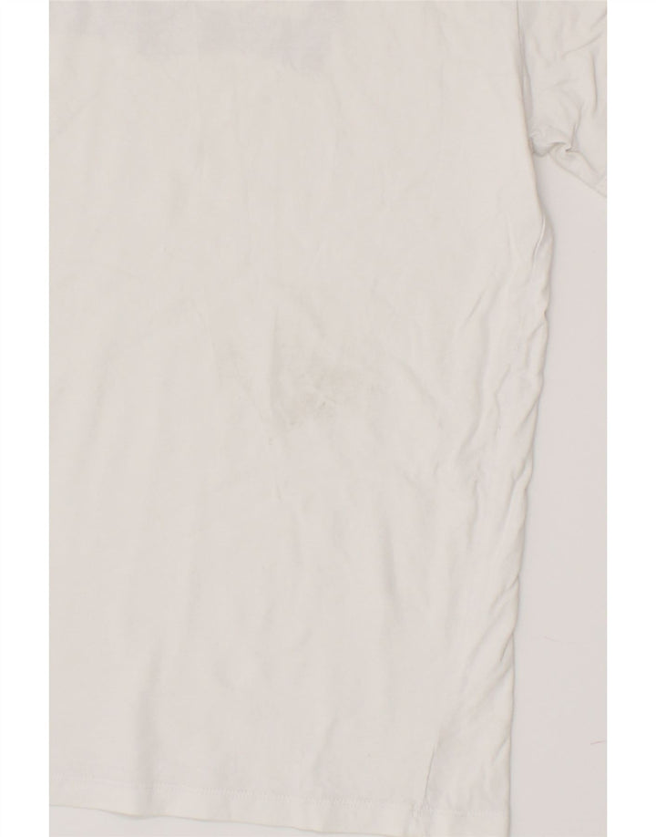 LEVI'S Mens Graphic T-Shirt Top Medium White Cotton Vintage Levi's and Second-Hand Levi's from Messina Hembry 