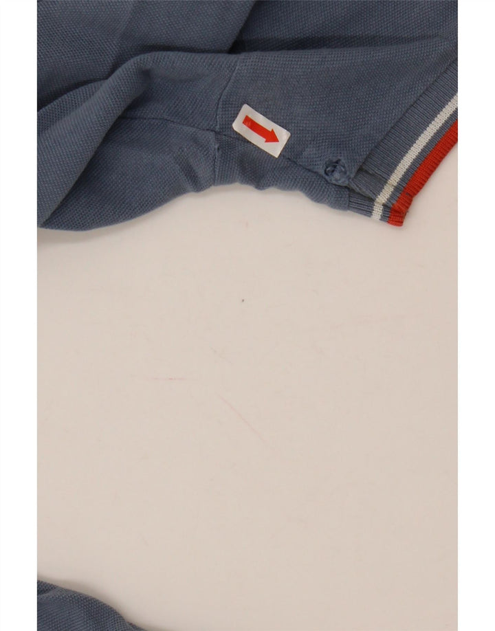 Diadora Herren Poloshirt 2XL Blau Baumwolle