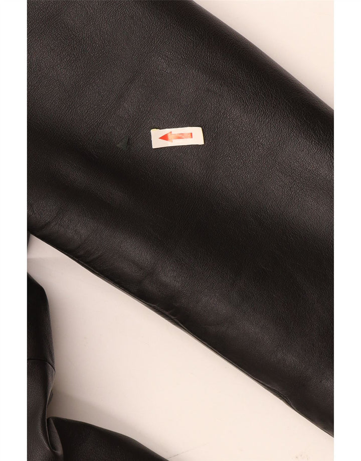 Conbipel Herren Free Heron Ledermantel IT 48 Mittelschwarzes Leder