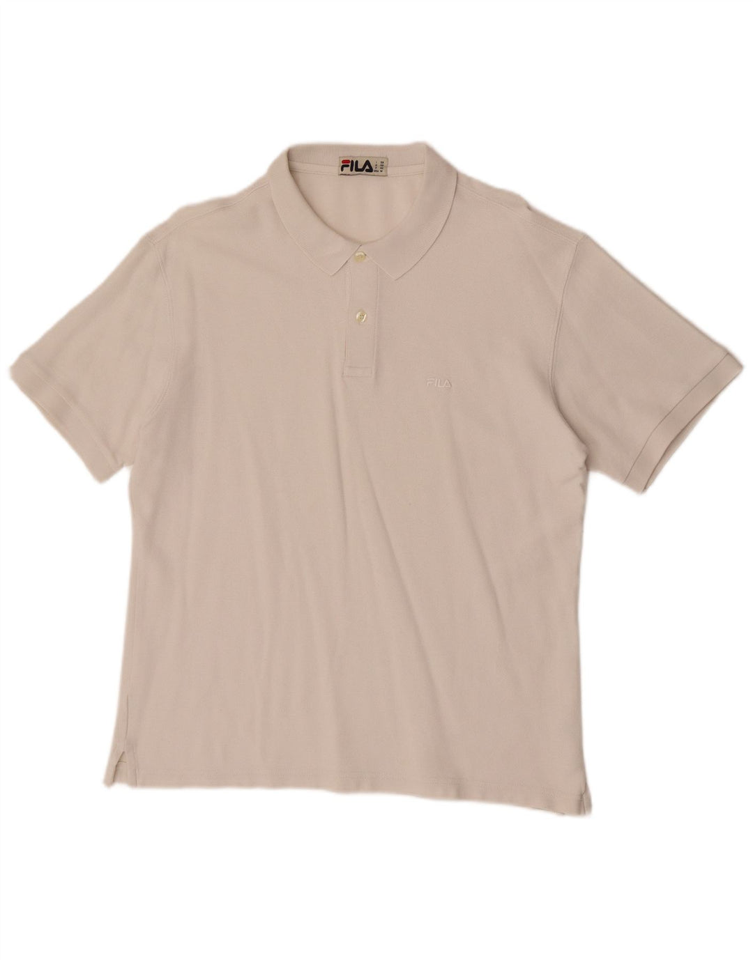 Fila Herren Poloshirt Mittelweiß