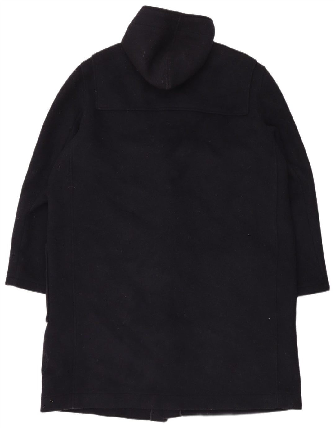 C&A Herren-Dufflecoat mit Kapuze, EU 56 3XL, marineblaue Wolle