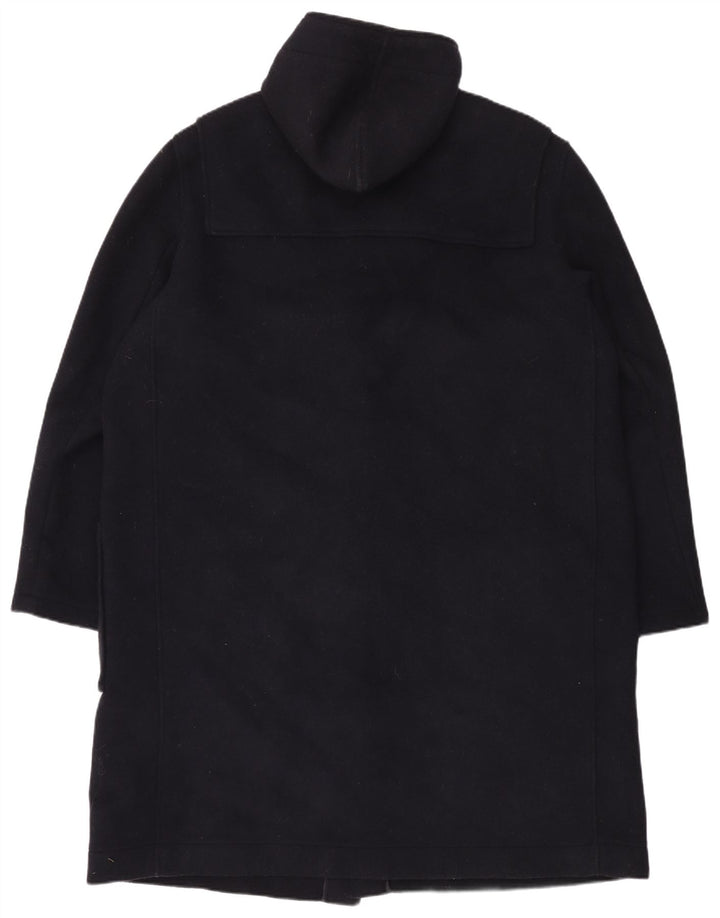 C&A Herren-Dufflecoat mit Kapuze, EU 56 3XL, marineblaue Wolle