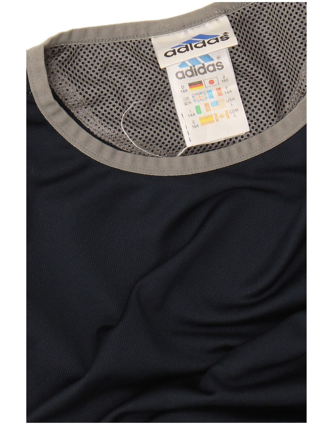 ADIDAS T-Shirt für Jungen, 13–14 Jahre, Marineblau, Polyester