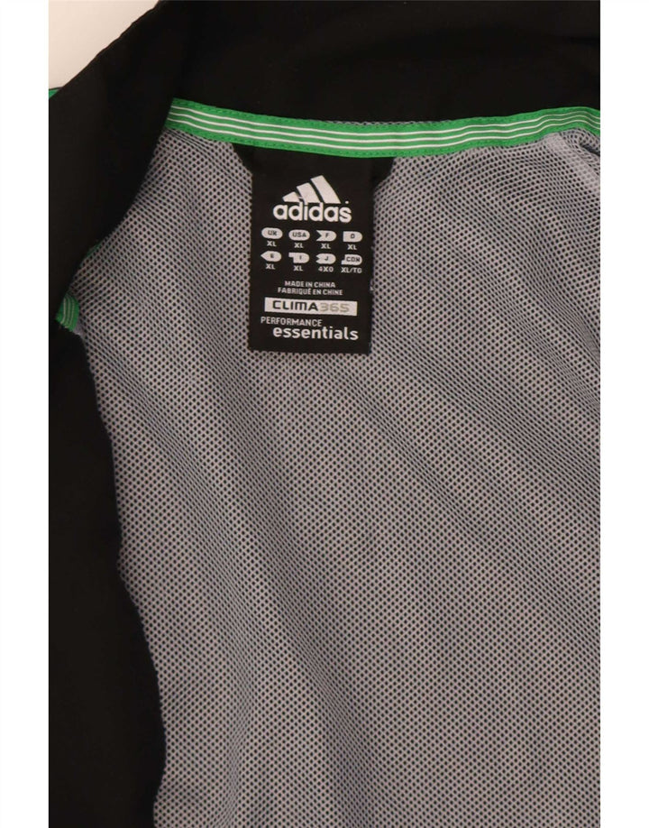 Adidas Herren Clima 365 Trainingsanzug Top Jacke XL Schwarz