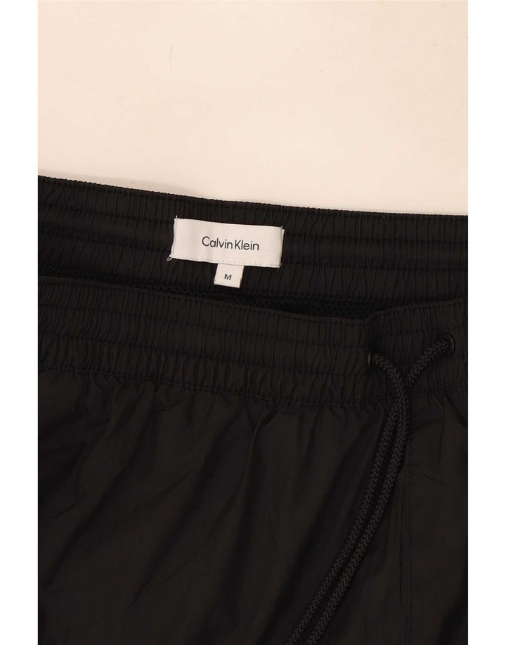 Calvin Klein Herren-Badeshorts mit Grafik, Mittelschwarz, Farbblock