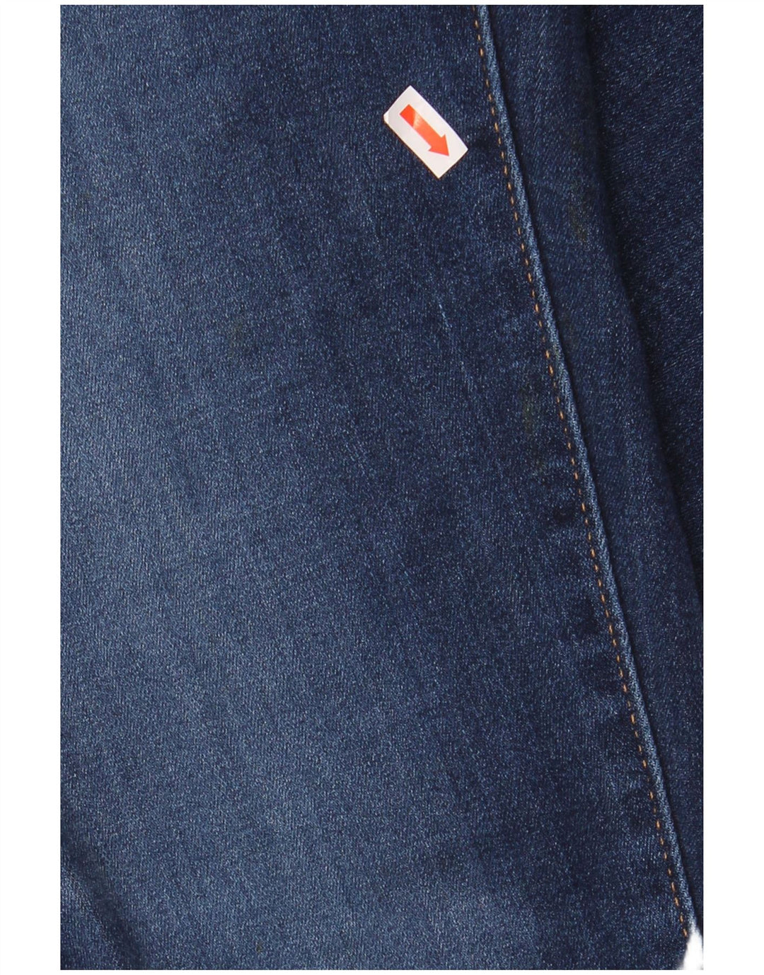 LEVI'S Damen 724 High Rise Straight Jeans W31 L32 Blaue Baumwolle