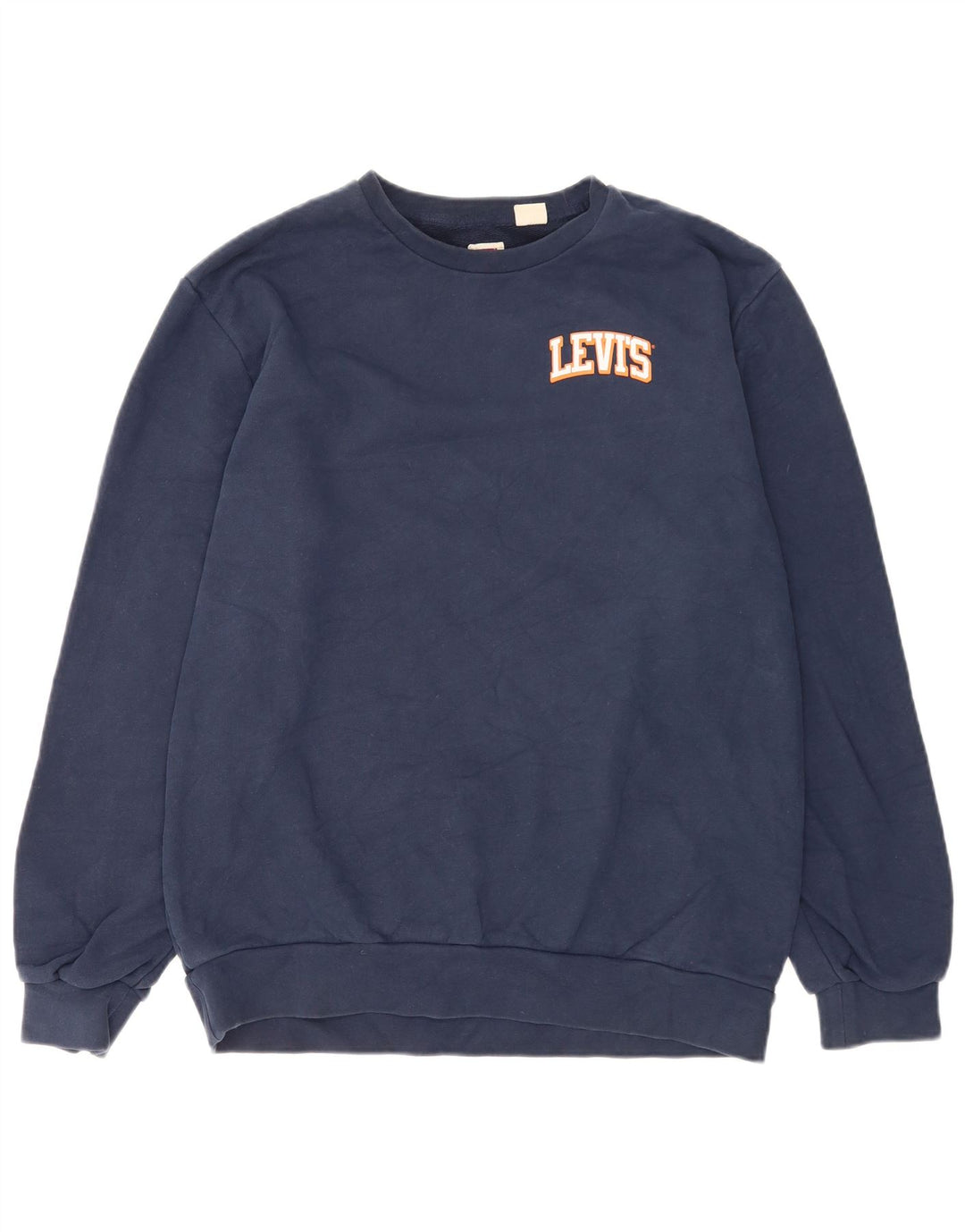 Levi's Herren-Sweatshirt mit Standard-Grafik, groß, marineblau, Baumwolle